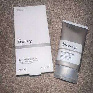 The Ordinary Squalane Cleanser - White and Gray Packaging